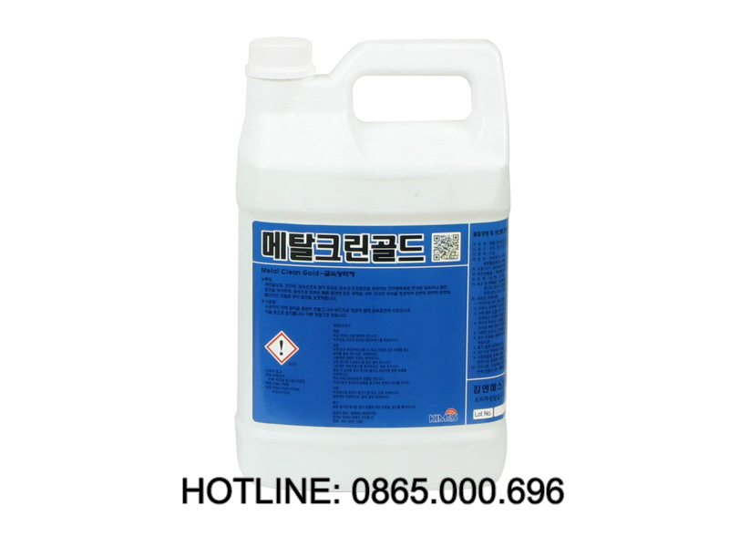 Chất làm sạch và đánh bóng đồ kim loại METAL CLEAN GOLD Bán nước tẩy